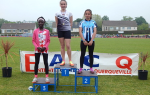 Julie 2éme du 100m