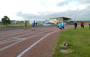 Piste de 400m au stade de Condé