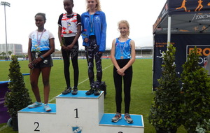 50m benjamines Claire 3ème