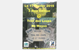 TRAIL DES LOUPS MOYONS
